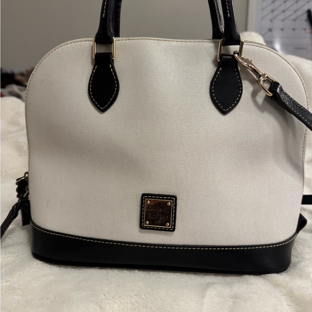 Dooney & Bourke Signature Leather Satchel